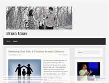 Tablet Screenshot of brianhaas.org